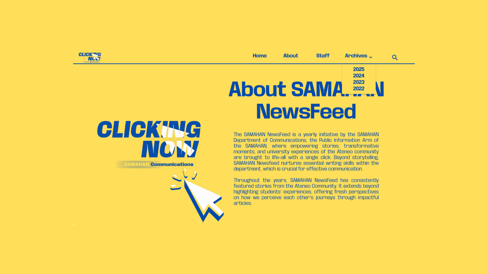 Preview of SAMAComms NewsFeed 2025 (Ongoing)